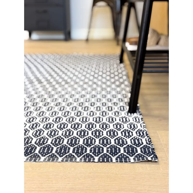 Muovimatto Hilma Link - 150x220 cm, Sininen - Kodintekstiilit & matot - Matto - Ulkomatto - Parvekematto & terassimatto