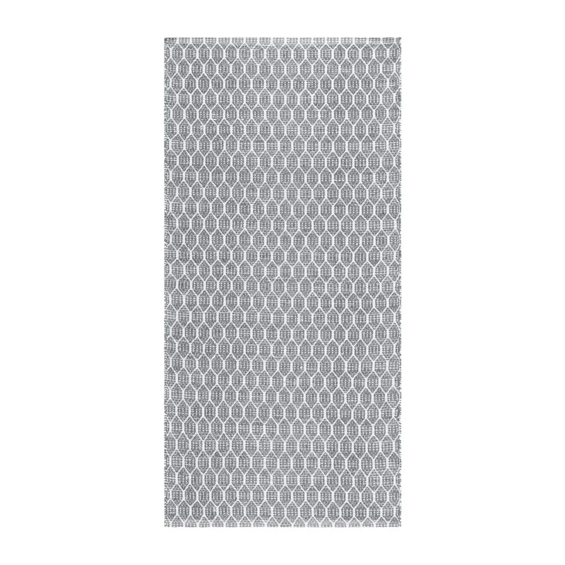 Muovimatto Hilma Link - 70x150 cm, Harmaa - Kodintekstiilit & matot - Matto - Ulkomatto - Parvekematto & terassimatto