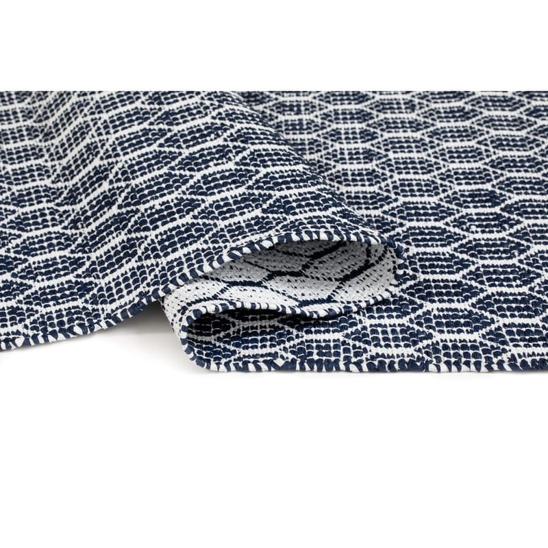 Muovimatto Hilma Link - 70x200 cm, Sininen - Kodintekstiilit & matot - Matto - Ulkomatto - Parvekematto & terassimatto