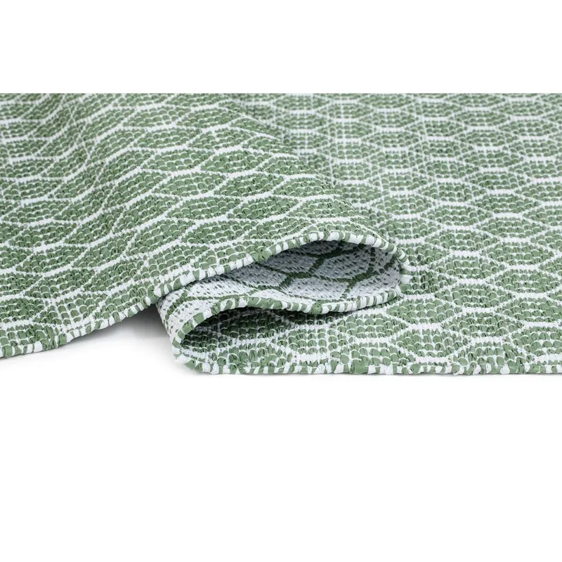 Muovimatto Hilma Link - 70x250 cm, Vihreä - Kodintekstiilit & matot - Matto - Ulkomatto - Parvekematto & terassimatto