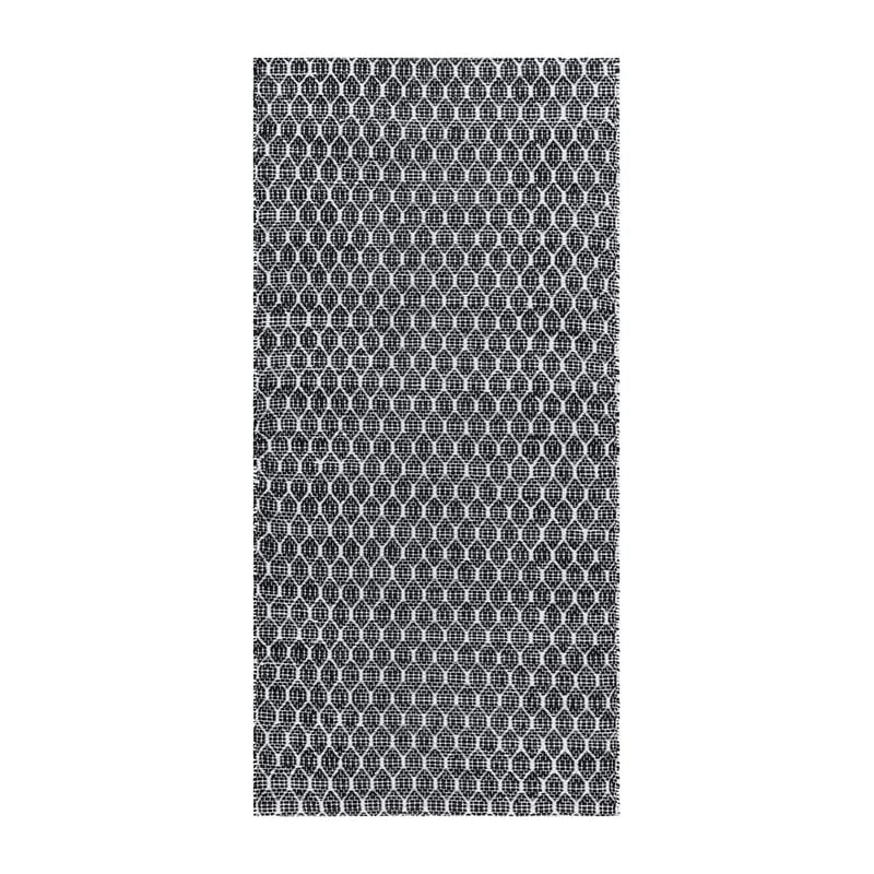 Muovimatto Hilma Link, 70x300 cm, Musta