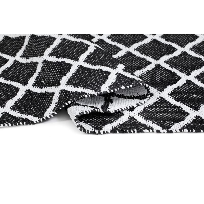 Muovimatto Hilma Wave - 150x220 cm, Musta - Kodintekstiilit & matot - Matto - Ulkomatto - Parvekematto & terassimatto