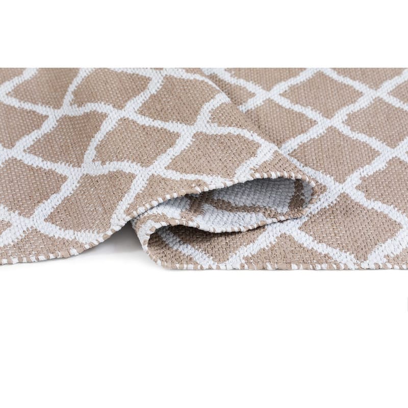 Muovimatto Hilma Wave - 70x150 cm, Pellava - Kodintekstiilit & matot - Matto - Ulkomatto - Parvekematto & terassimatto