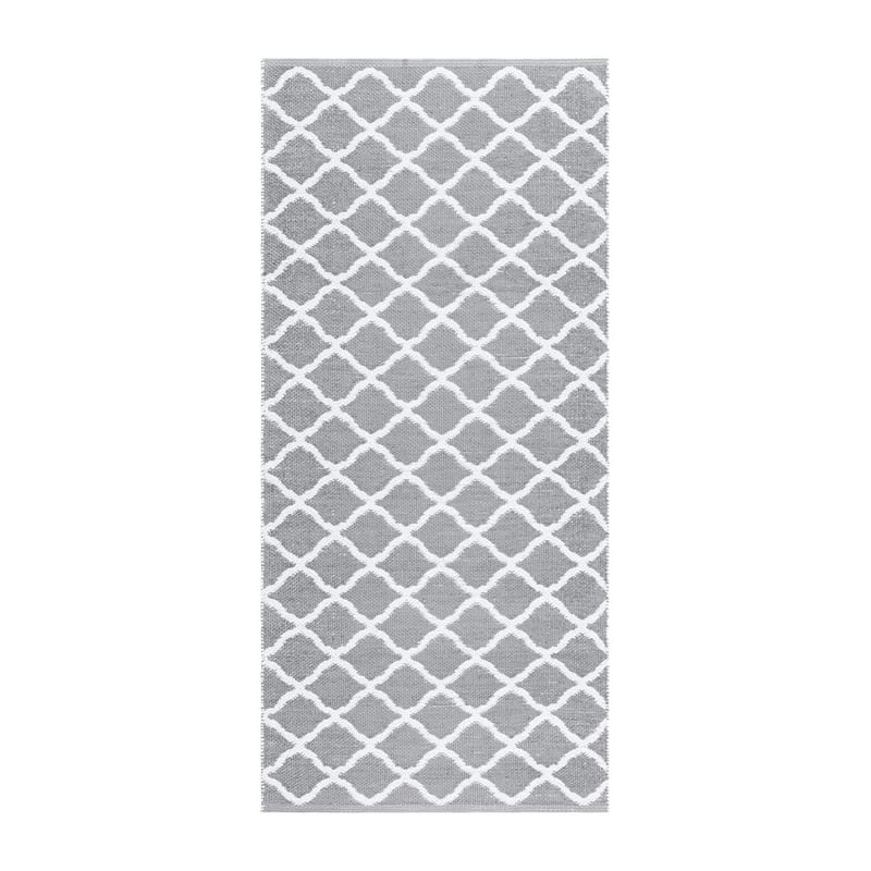 Muovimatto Hilma Wave, 70x250 cm, Harmaa