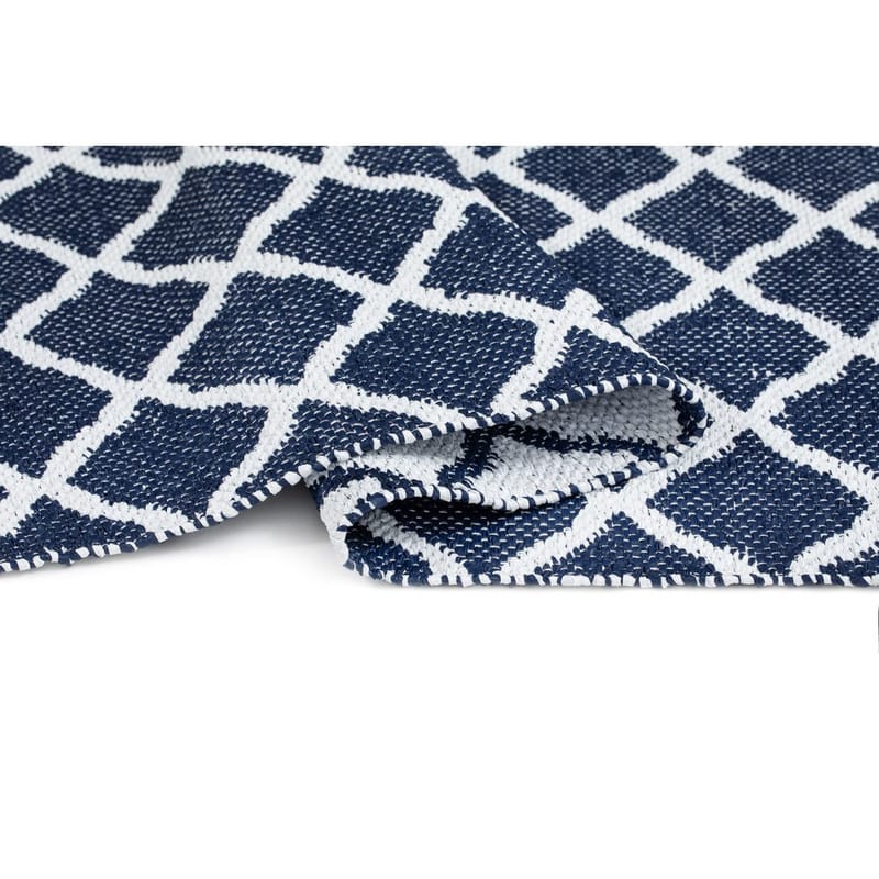 Muovimatto Hilma Wave - 70x250 cm, Sininen - Kodintekstiilit & matot - Matto - Ulkomatto - Parvekematto & terassimatto