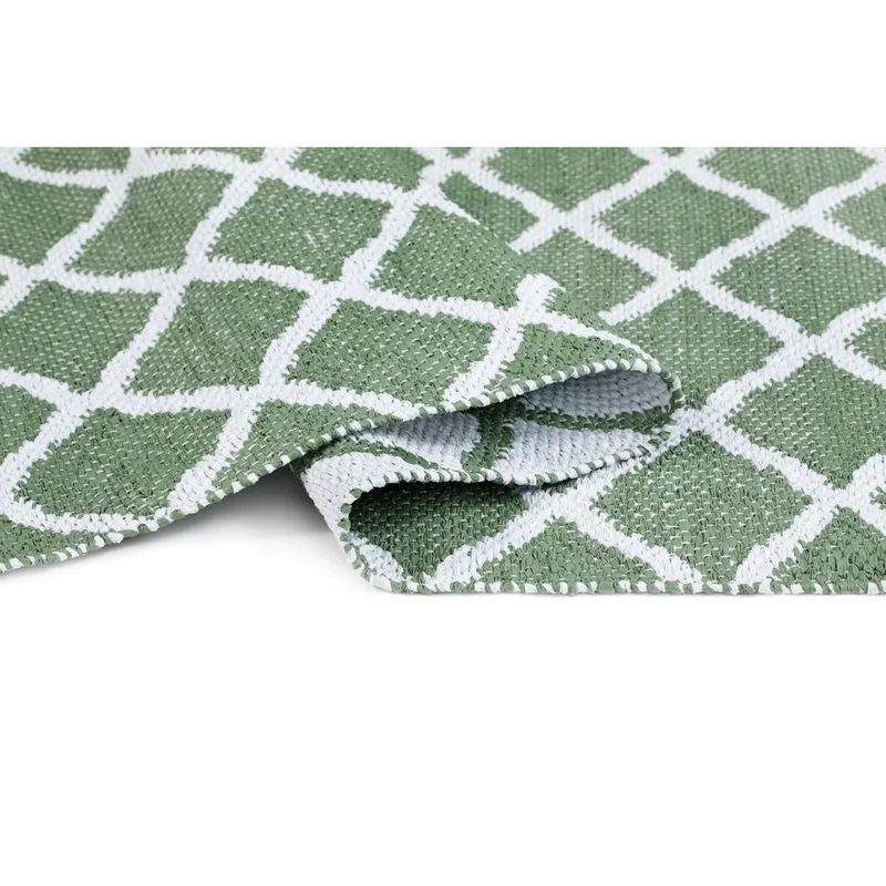 Muovimatto Hilma Wave - 70x250 cm, Vihreä - Kodintekstiilit & matot - Matto - Moderni matto - Wilton-matto