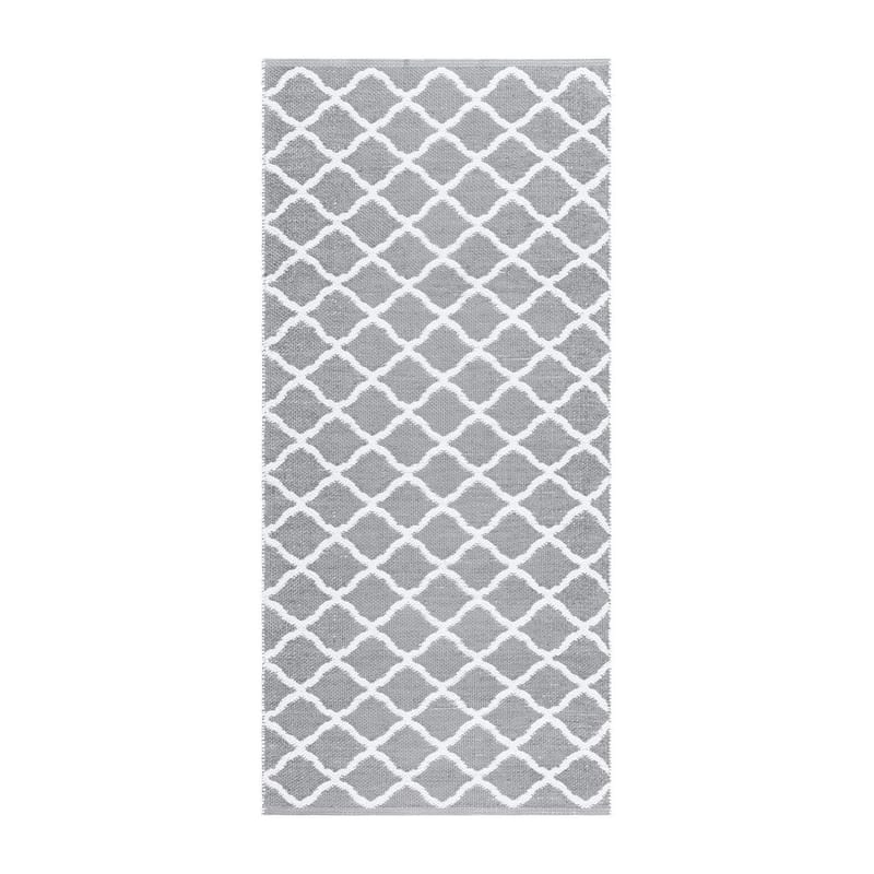 Muovimatto Hilma Wave, 70x300 cm, Harmaa