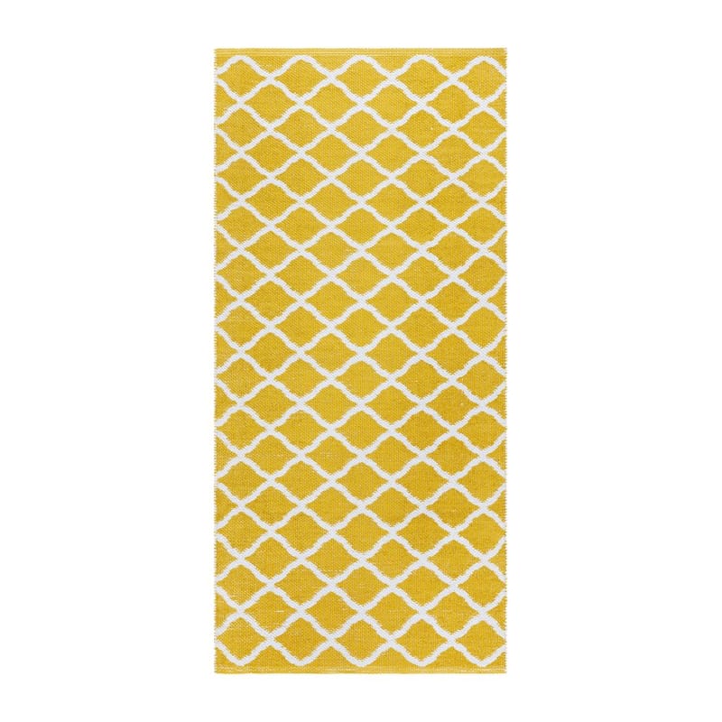 Muovimatto Hilma Wave, 70x300 cm, Keltainen