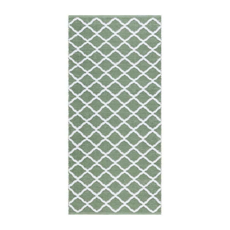 Muovimatto Hilma Wave - 70x300 cm, Vihreä - Kodintekstiilit & matot - Matto - Ulkomatto - Parvekematto & terassimatto