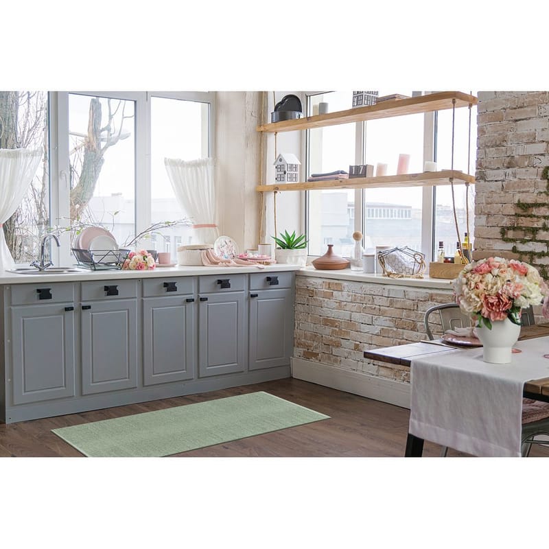 Muovimatto Hilma Plain - 70x300 cm, Vihreä - Kodintekstiilit & matot - Matto - Ulkomatto - Parvekematto & terassimatto