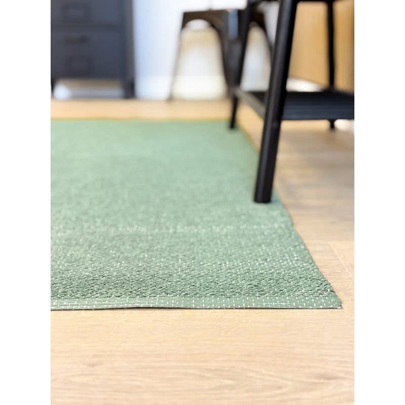Muovimatto Hilma Plain - 70x150 cm, Vihreä - Kodintekstiilit & matot - Matto - Ulkomatto - Parvekematto & terassimatto