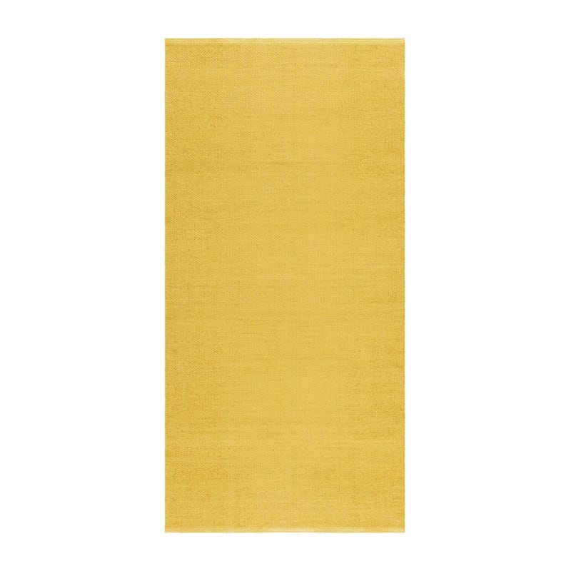 Muovimatto Hilma Plain - 70x200 cm, Keltainen - Kodintekstiilit & matot - Matto - Ulkomatto - Parvekematto & terassimatto