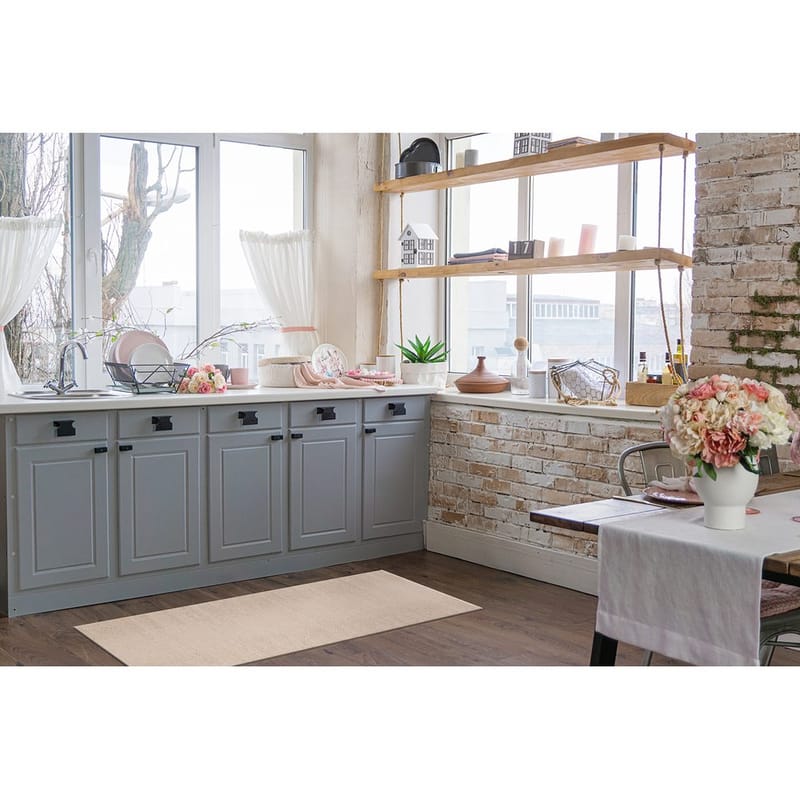 Muovimatto Hilma Plain - 70x150 cm, Pellava - Kodintekstiilit & matot - Matto - Ulkomatto - Parvekematto & terassimatto