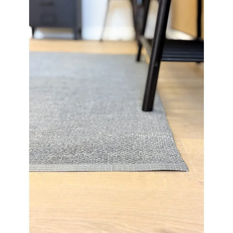 Muovimatto Hilma Plain - 70x300 cm, Harmaa - Kodintekstiilit & matot - Matto - Ulkomatto - Parvekematto & terassimatto