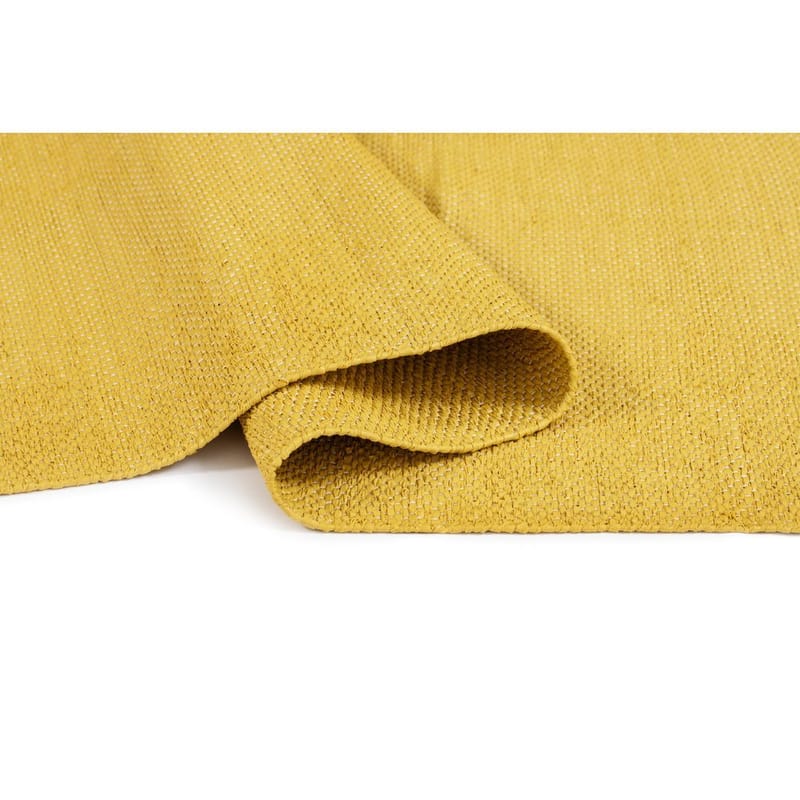 Muovimatto Hilma Plain - 70x200 cm, Keltainen - Kodintekstiilit & matot - Matto - Ulkomatto - Parvekematto & terassimatto