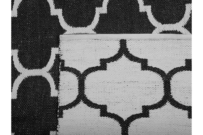 Matto Aladana 140x200 - Musta - Kodintekstiilit & matot - Matto - Ulkomatto - Muovimatto