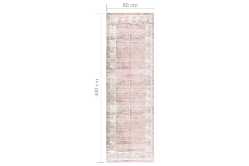 Matto pestävä 80x300 cm beige liukumaton - Beige - Kodintekstiilit & matot - Matto - Ulkomatto - Muovimatto