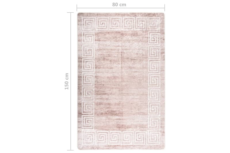Matto pestävä 80x150 cm beige liukumaton - Beige - Kodintekstiilit & matot - Matto - Ulkomatto - Muovimatto
