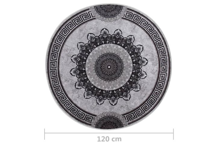 Matto pestävä Ï†120 cm monivärinen liukumaton - Monivärinen - Muovimatto