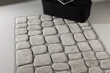 Muovimatto Octavius 160x230 cm - Beige - Kodintekstiilit & matot - Kylpyhuonetekstiilit - Kylpyhuoneen matto