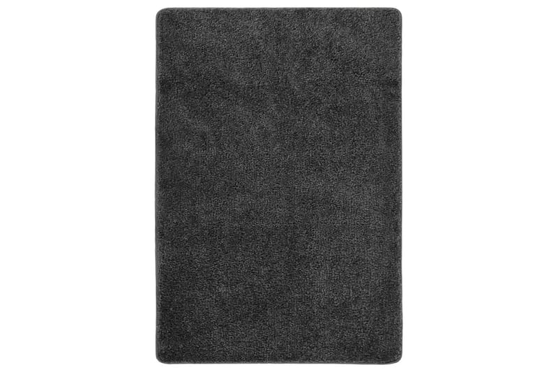 Pörrömatto tummanharmaa 120x170 cm liukumaton - Harmaa - Kodintekstiilit & matot - Matto - Ulkomatto - Muovimatto