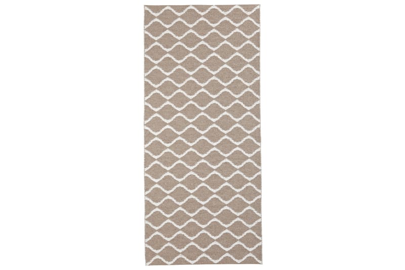 Räsymatto Wave 70x400 cm beige - Horredsmattan - Kodintekstiilit & matot - Matto - Ulkomatto - Muovimatto