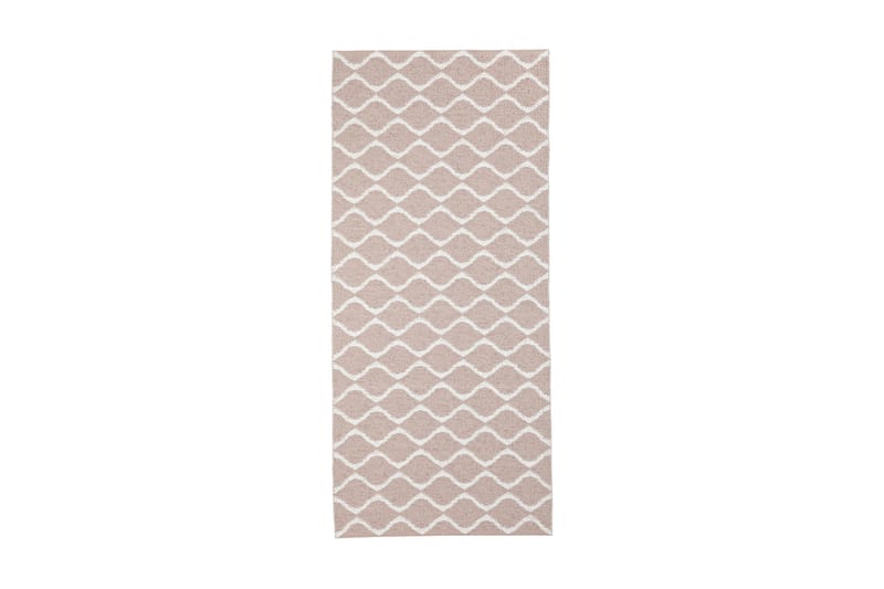 Räsymatto Wave 70x400 cm Pinkki - Horredsmattan - Kodintekstiilit & matot - Matto - Moderni matto - Räsymatto