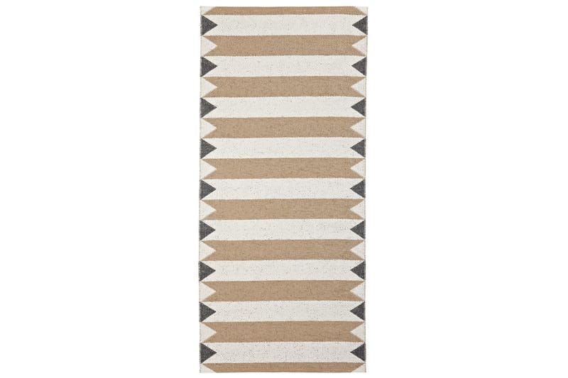Räsymatto Peak 70x450 cm Beige - Horredsmattan - Kodintekstiilit & matot - Matto - Ulkomatto - Muovimatto