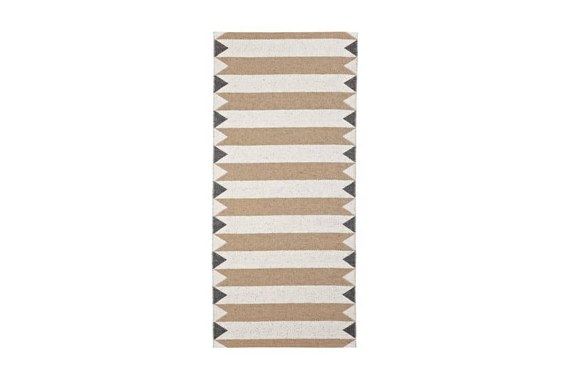 Räsymatto Peak 70x400 cm beige - Horredsmattan - Kodintekstiilit & matot - Matto - Ulkomatto - Muovimatto