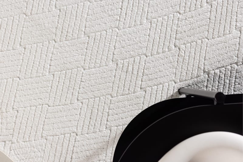 Muovimatto Todd 160x230 cm - Valkoinen - Kodintekstiilit & matot - Matto - Ulkomatto - Parvekematto & terassimatto