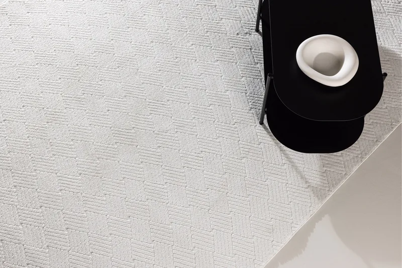 Muovimatto Todd 200x290 cm - Valkoinen - Kodintekstiilit & matot - Matto - Ulkomatto - Parvekematto & terassimatto