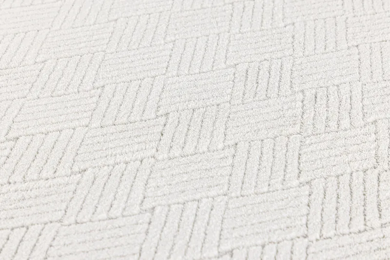 Muovimatto Todd 200x290 cm - Valkoinen - Kodintekstiilit & matot - Matto - Ulkomatto - Parvekematto & terassimatto