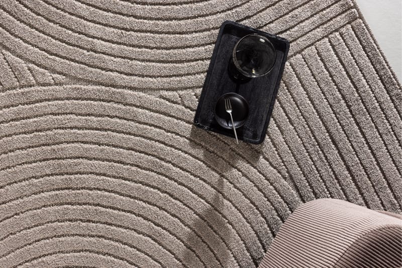 Muovimatto Vince 240x340 cm - Ruskea - Kodintekstiilit & matot - Matto - Ulkomatto - Parvekematto & terassimatto