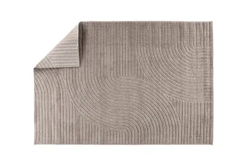 Muovimatto Vince 240x340 cm - Ruskea - Kodintekstiilit & matot - Matto - Moderni matto - Viskoosimatto & keinosilkkimatto