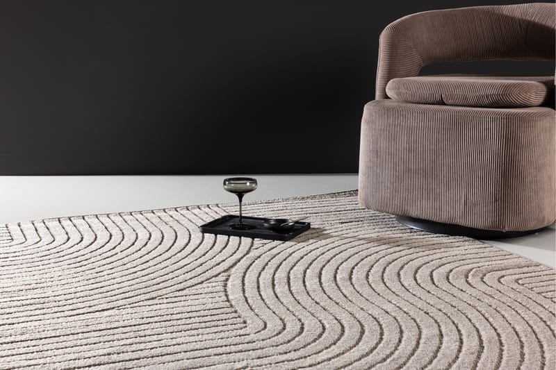 Muovimatto Vince 240x340 cm - Ruskea - Kodintekstiilit & matot - Matto - Ulkomatto - Parvekematto & terassimatto