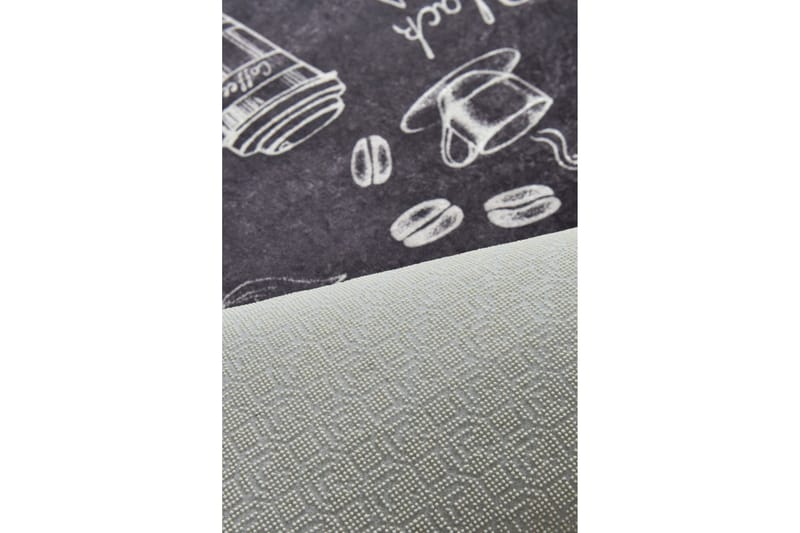 Eteismatto Acindino 60x140 cm - Musta / Sametti - Kodintekstiilit & matot - Matto - Ulkomatto - Eteisen matto & kynnysmatto