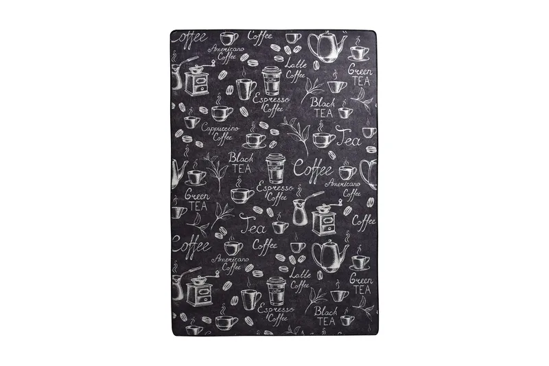 Eteismatto Acindino 60x140 cm, Musta / Sametti