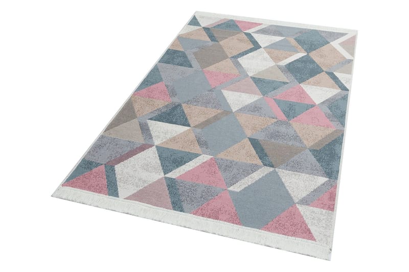 Eteismatto Caleban 80x150 cm - Sin/V.pun/Beige/Harm/Puuvilla - Kodintekstiilit & matot - Matto - Ulkomatto - Eteisen matto & kynnysmatto