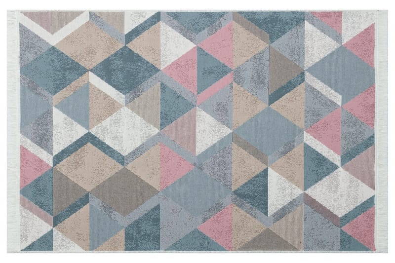Eteismatto Caleban 80x150 cm - Sin/V.pun/Beige/Harm/Puuvilla - Kodintekstiilit & matot - Matto - Ulkomatto - Eteisen matto & kynnysmatto