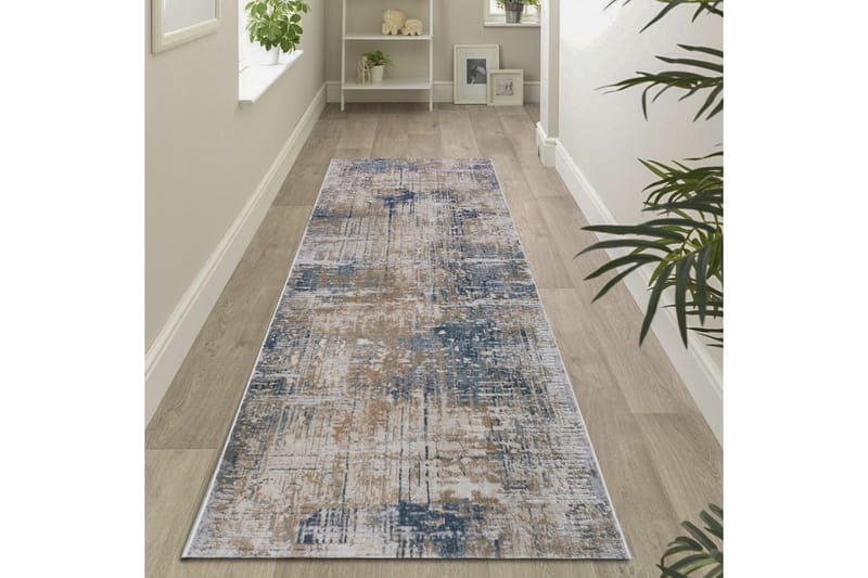 Käytävämatto Battal 80x200 cm - Sininen - Kodintekstiilit & matot - Matto - Ulkomatto - Eteisen matto & kynnysmatto