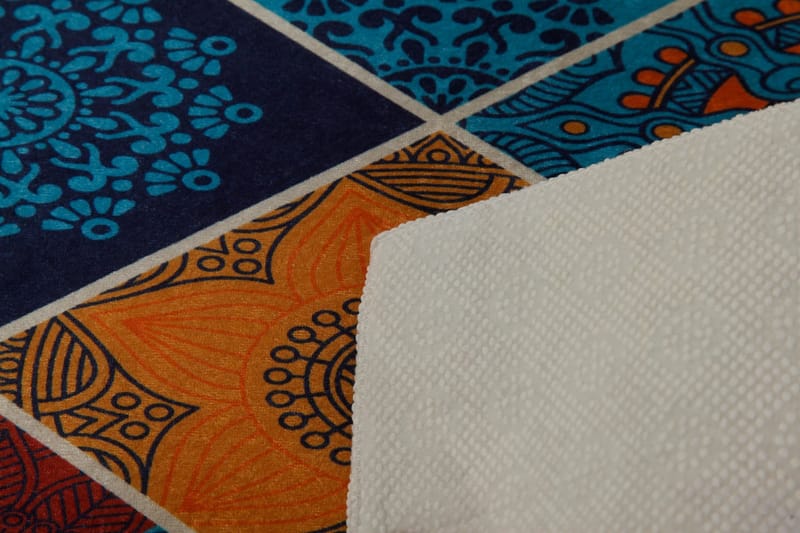 Käytävämatto Crosobly 80x200 cm - Monivärinen - Kodintekstiilit & matot - Matto - Ulkomatto - Eteisen matto & kynnysmatto