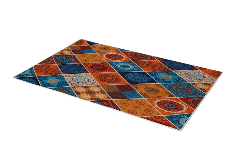 Käytävämatto Crosobly 80x200 cm - Monivärinen - Kodintekstiilit & matot - Matto - Ulkomatto - Eteisen matto & kynnysmatto