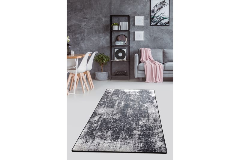 Käytävämatto Eaubonne 80x200 cm - Musta / Sametti - Kodintekstiilit & matot - Matto - Ulkomatto - Eteisen matto & kynnysmatto