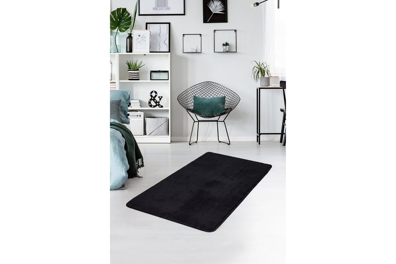 Käytävämatto Maggiolina 70x120 cm, Musta/Akryyli