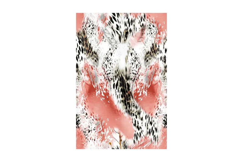 Käytävämatto Narinsah 80x200 cm, Monivärinen