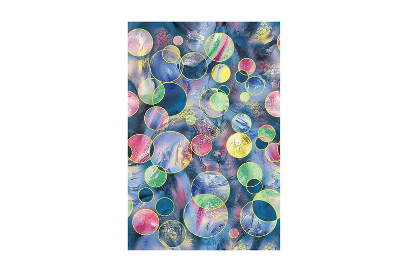 Käytävämatto Narinsah 80x200 cm, Monivärinen