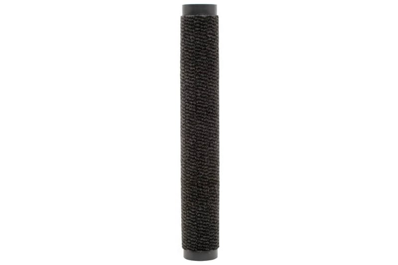 Kuramatot 2 kpl suorakulmainen nukkapinta 120x180 cm musta - Kodintekstiilit & matot - Matto - Ulkomatto - Eteisen matto & kynnysmatto