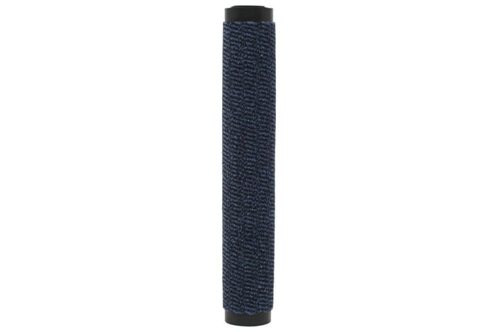 Kuramatot 2 kpl suorakulmainen nukkapinta 40x60 cm sininen - Eteisen matto & kynnysmatto