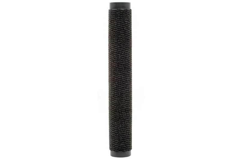 Kuramatot 2 kpl suorakulmainen nukkapinta 80x120 cm musta - Kodintekstiilit & matot - Matto - Ulkomatto - Eteisen matto & kynnysmatto