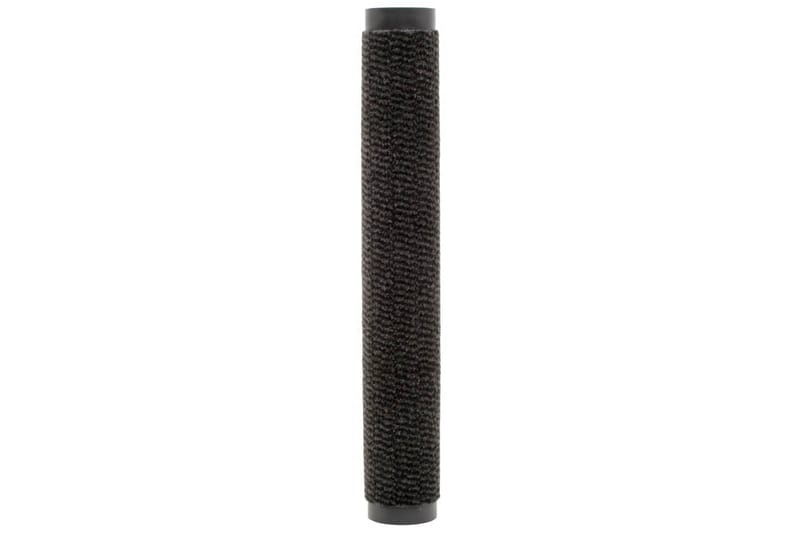Kuramatot 2 kpl suorakulmainen nukkapinta 90x150 cm musta - Kodintekstiilit & matot - Matto - Ulkomatto - Eteisen matto & kynnysmatto